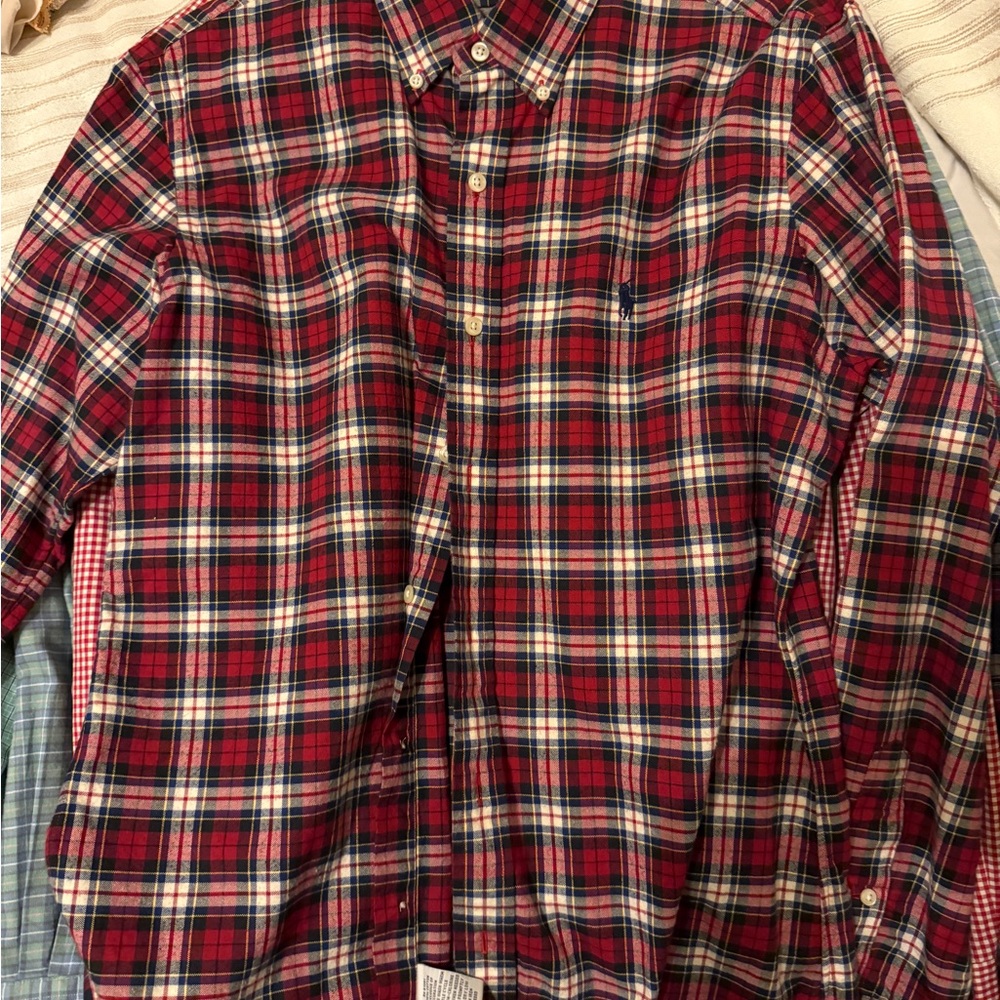 Multiple Polo Ralph Lauren long sleeve dress shirts - Picture 1 of 6